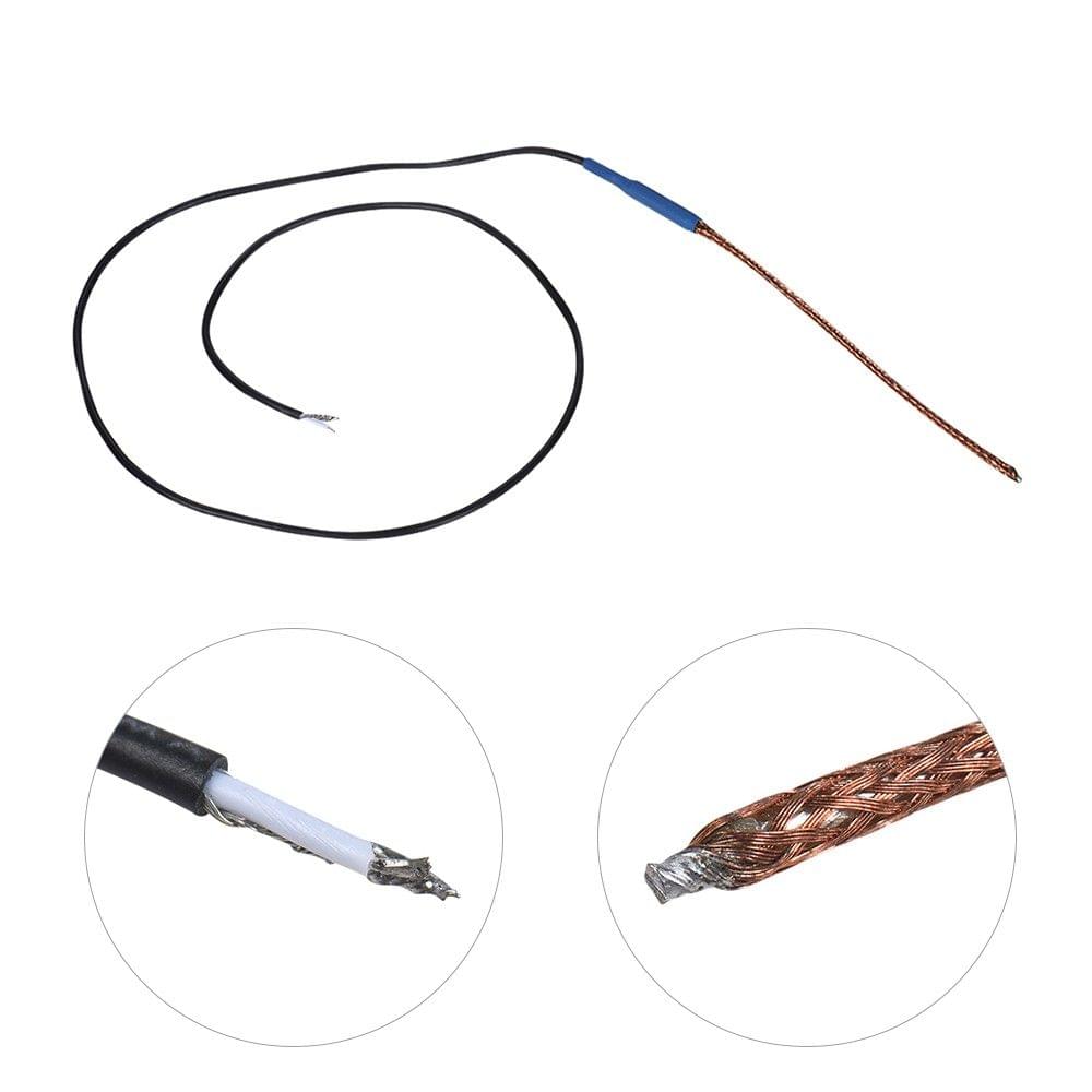 Guitar Pickup Stick Passive Piezo Pickup Soft Saddle Transducer Pickup for Acoustic Guitar without Plug