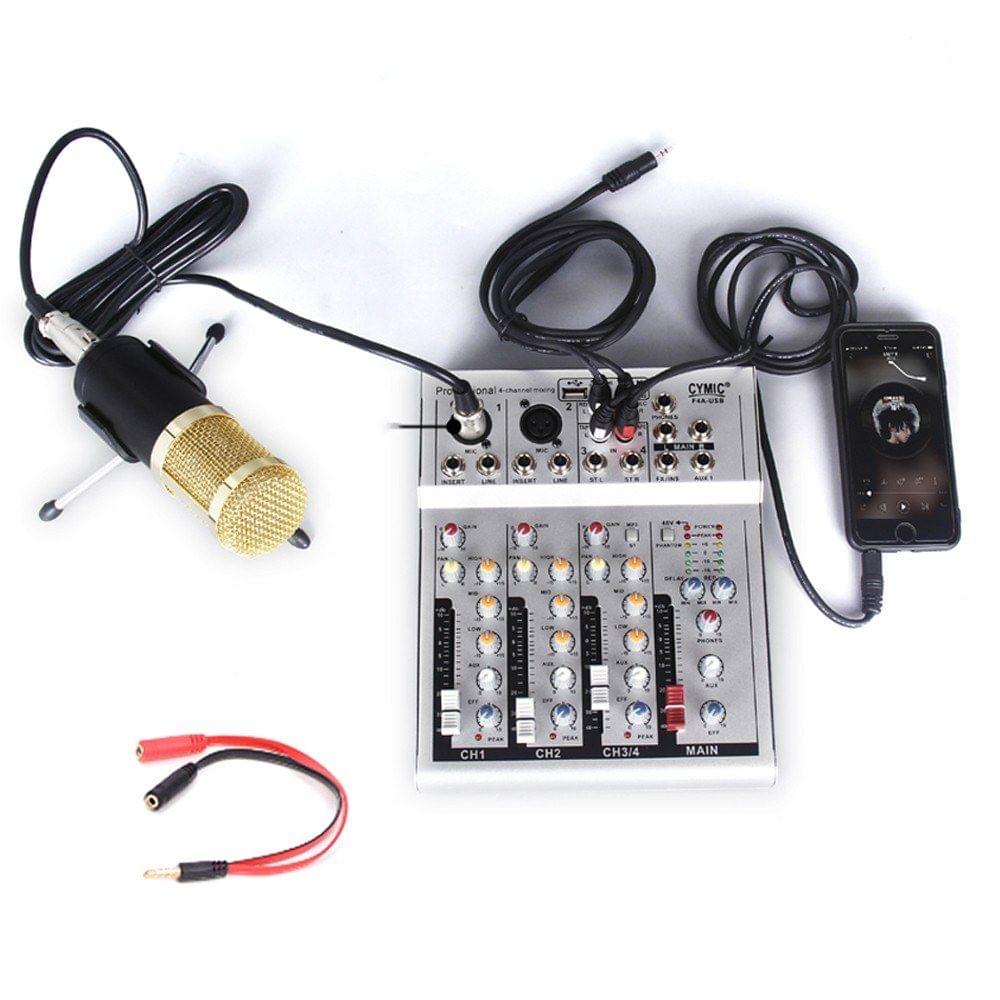 Mini Household Portable Audio Mixer