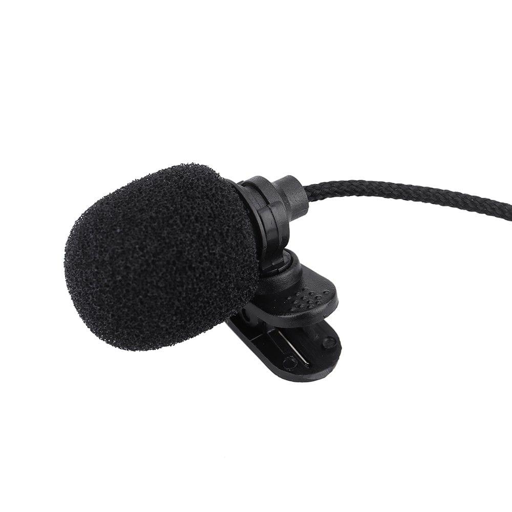 Mini Portable Clip-on Lapel Lavalier Hands-free 3.5mm Jack Condenser Microphone Mic for Computer PC Laptop Loundspeaker