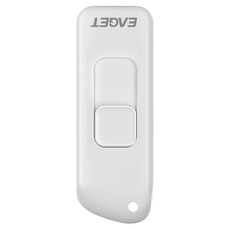 Eaget F66 128G U Disk High-Speed 120MB/S Data Transfer USB3.0 Flash Drive Cartoon Painted Memory Stick - White