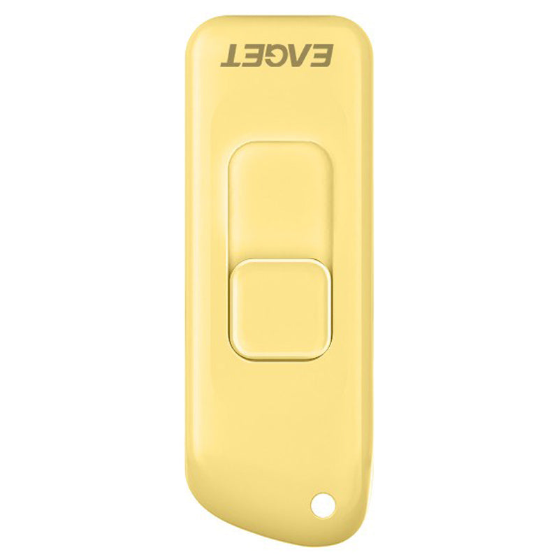 Eaget F66 128G U Disk High-Speed 120MB/S Data Transfer USB3.0 Flash Drive Cartoon Painted Memory Stick - Yellow