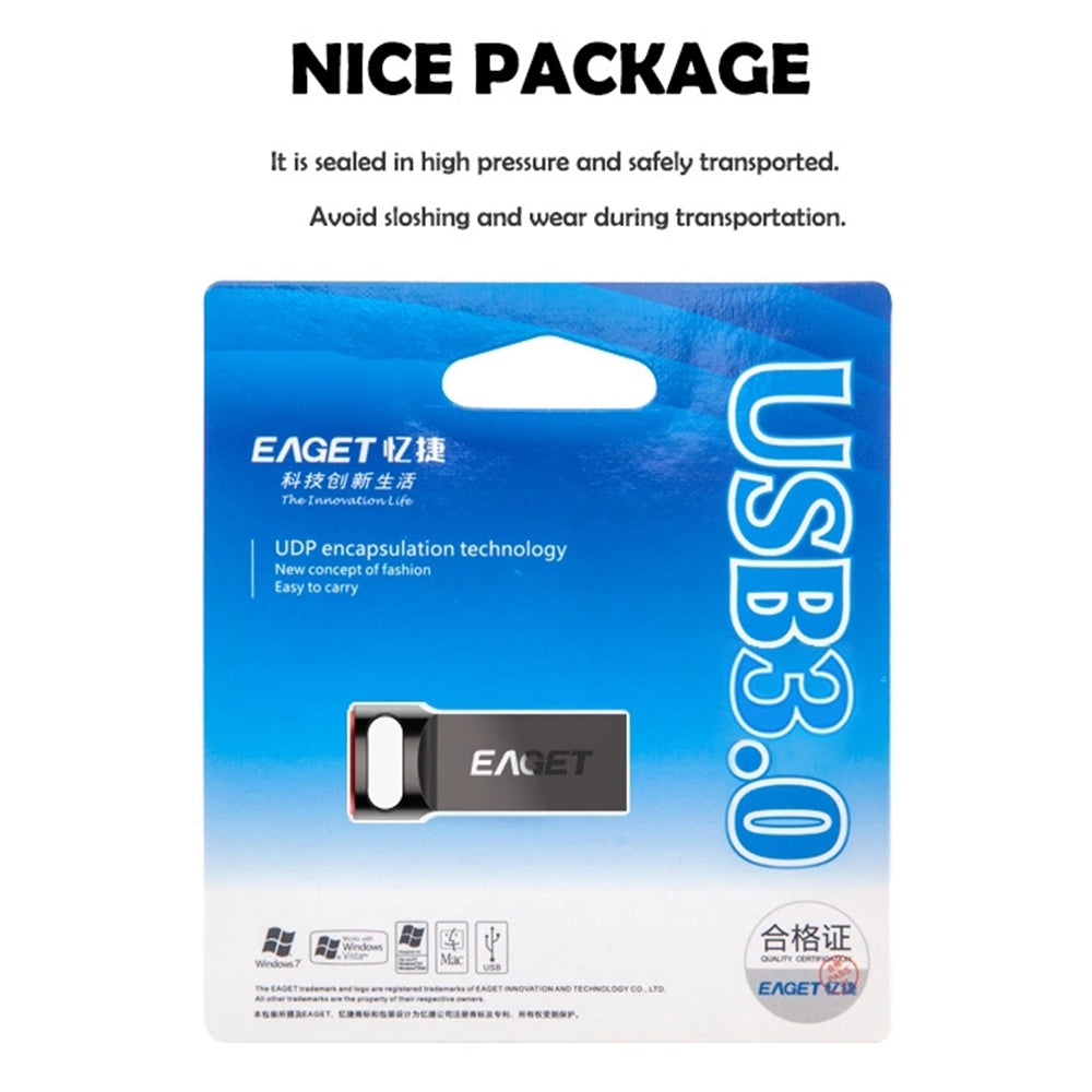 Eaget U81 32G USB Flash Drive Fast Data Transmission Easy Carrying USB 3.0 Drive Memory Storage Stick