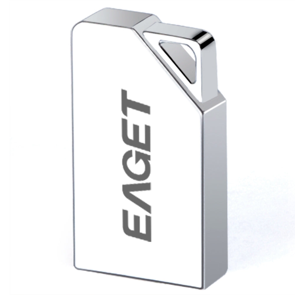 Eaget U8M 16G USB 2.0 Flash Drive Zinc Alloy Body Keychain Design USB Drive Memory Storage Stick