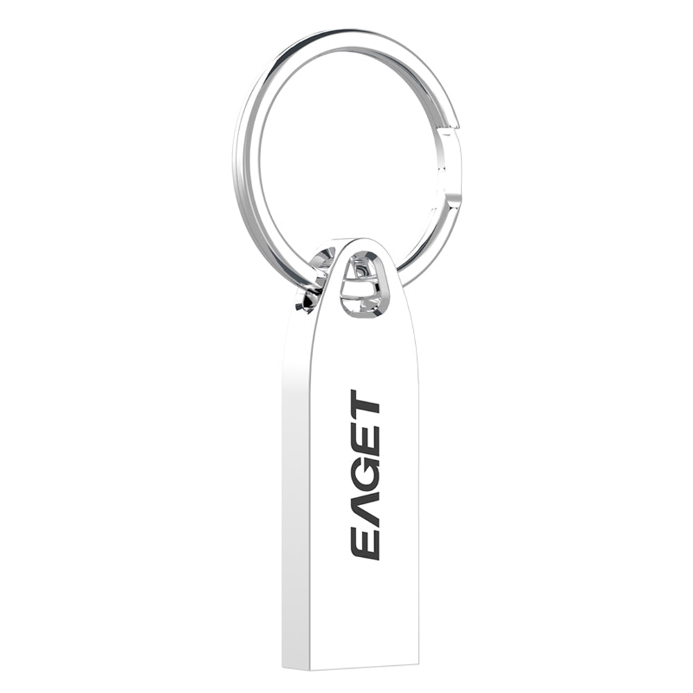 Eaget U3 8G USB Flash Drive Compact Size USB 2.0 Memory Stick with Hanging Ring for Laptop, TV, Car Audio