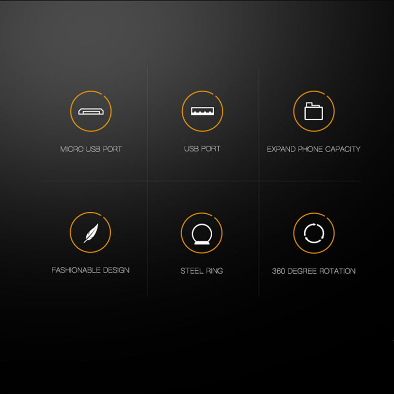 DM PD020 32GB USB Flash Drive Micro USB + USB2.0 Metal OTG Pendrive High Speed USB Memory Stick U Disk