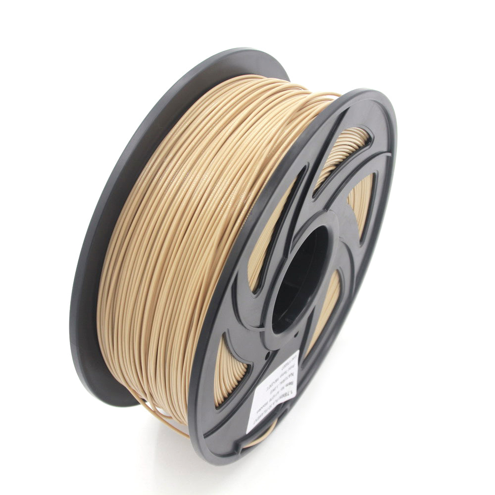 PLA+ Filament 1.75mm x 330m PLA+ 3D Printer Filament Dimensional Accuracy + / - 0.03mm 3D Printing Material for 3D Printers - Wood Color