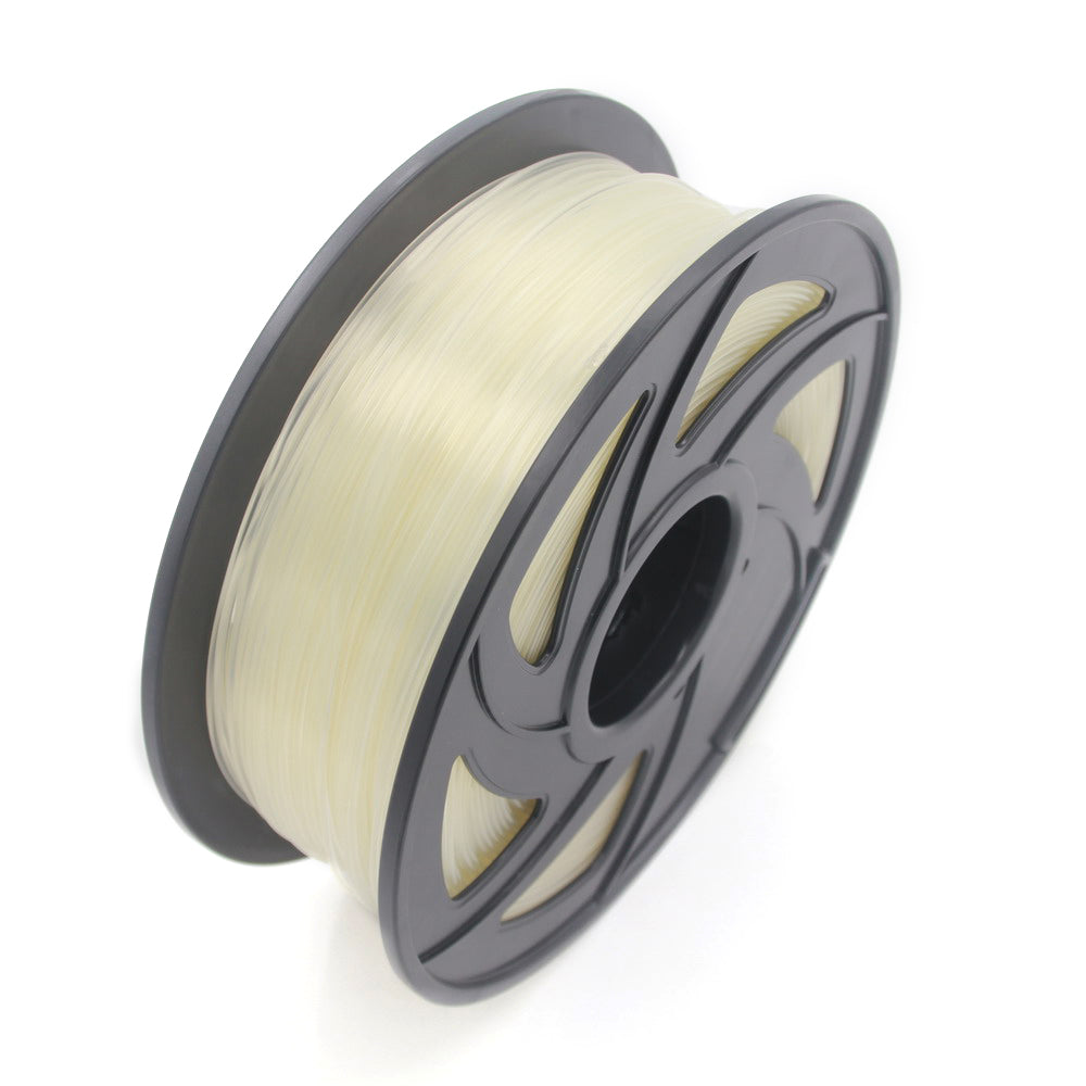PLA+ Filament 1.75mm x 330m PLA+ 3D Printer Filament Dimensional Accuracy + / - 0.03mm 3D Printing Material for 3D Printers - Transparent