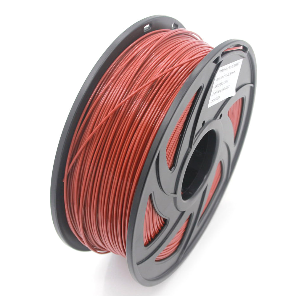 PLA+ Filament 1.75mm x 330m PLA+ 3D Printer Filament Dimensional Accuracy + / - 0.03mm 3D Printing Material for 3D Printers - Brown