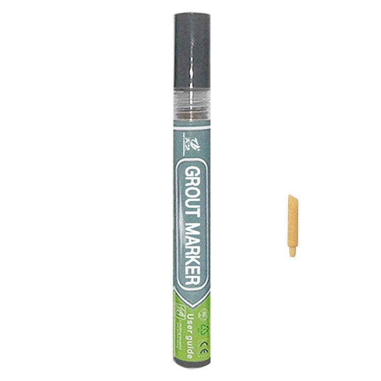 Tianyi Tile Marker Grout Pen Wall Seam Pen for Tiles Floor Bathroom Decontamination Seam Repair Tool - Dark Grey