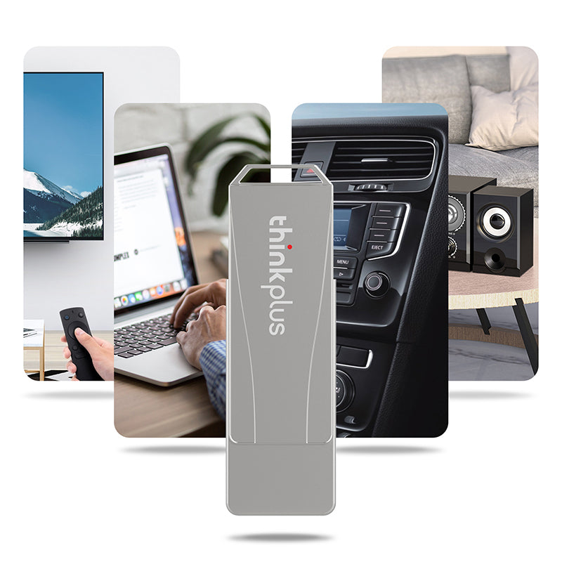 Lenovo Thinkplus MU242 256G High Speed USB Flash Drive Zinc Alloy Rotatable USB3.0 U-disk