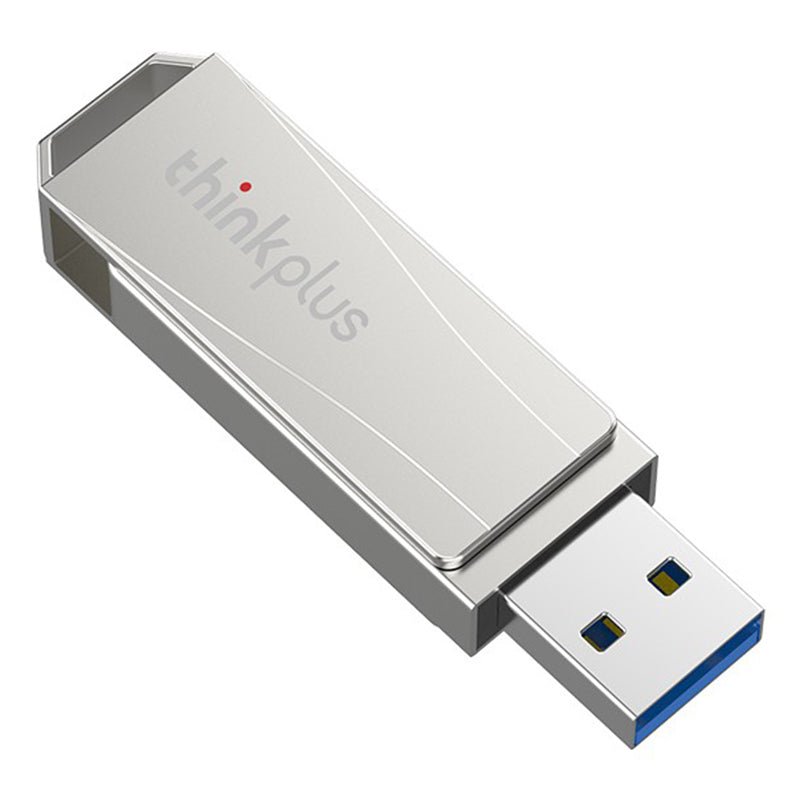 Lenovo Thinkplus MU242 128G High Speed USB3.0 U-disk Rotatable Zinc Alloy USB Flash Drive