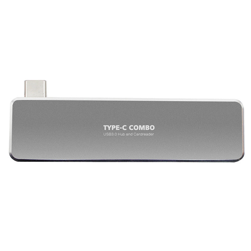 5 in 1 USB-C Docking Station USB C Splitter Hub Portable Mini Card Reader Support 95MB/s High Speed