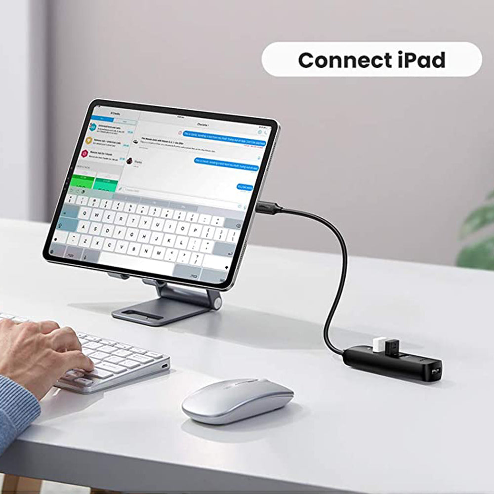 UGREEN 10916 0.2m USB C Hub 4-Port USB 3.0 Adapter 5Gbps Multi-Port Type-C Converter Compatible with MacBook Pro Air/iMac/Mac Mini/ChromeBook Pixel/Surface Pro