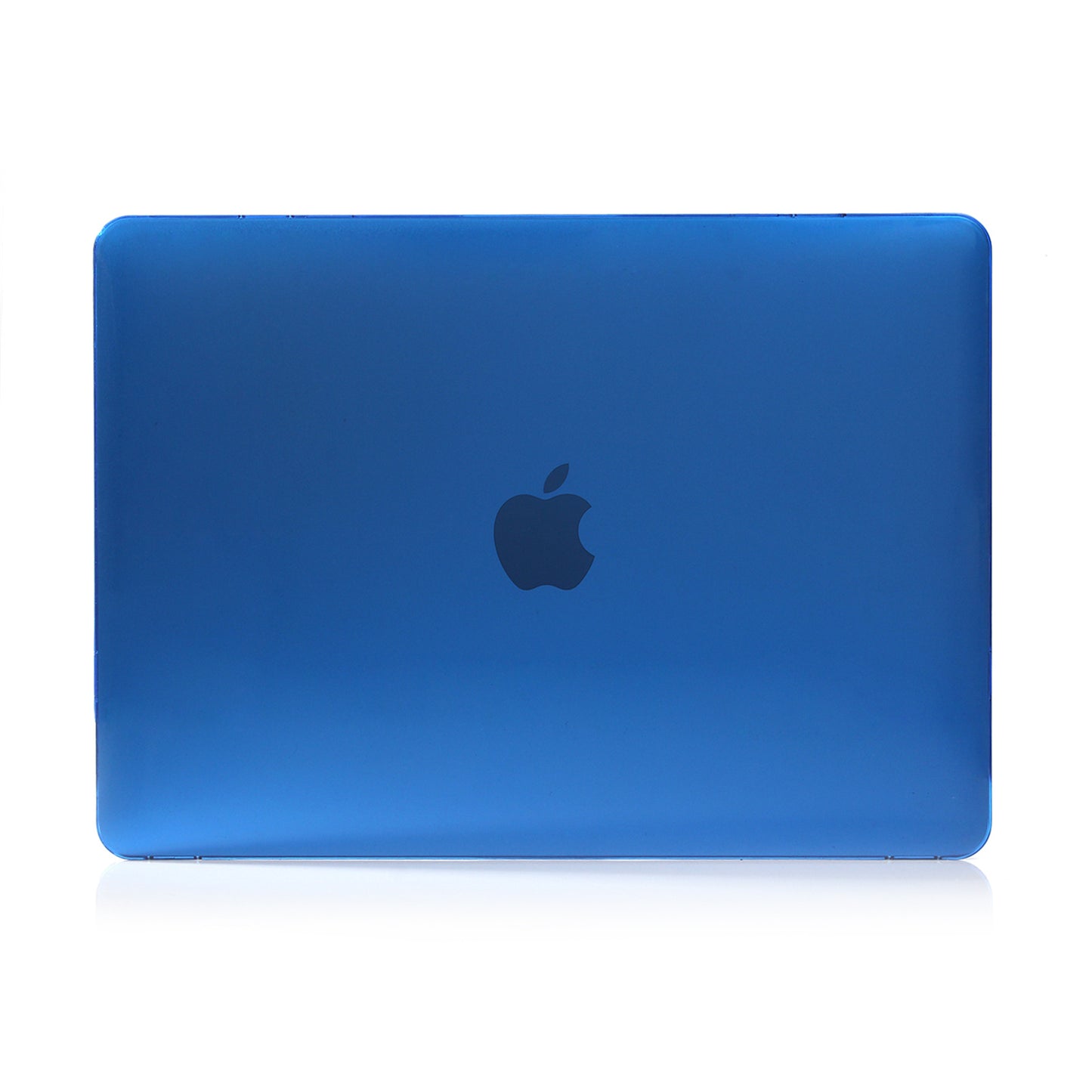 Shock Absorption Hard Shell for MacBook Pro 13 inch A1706 / A1708 / A1989 / A2159 / A2251 / A2289 / A2338, See-through Design Protective Cover - Dark Blue