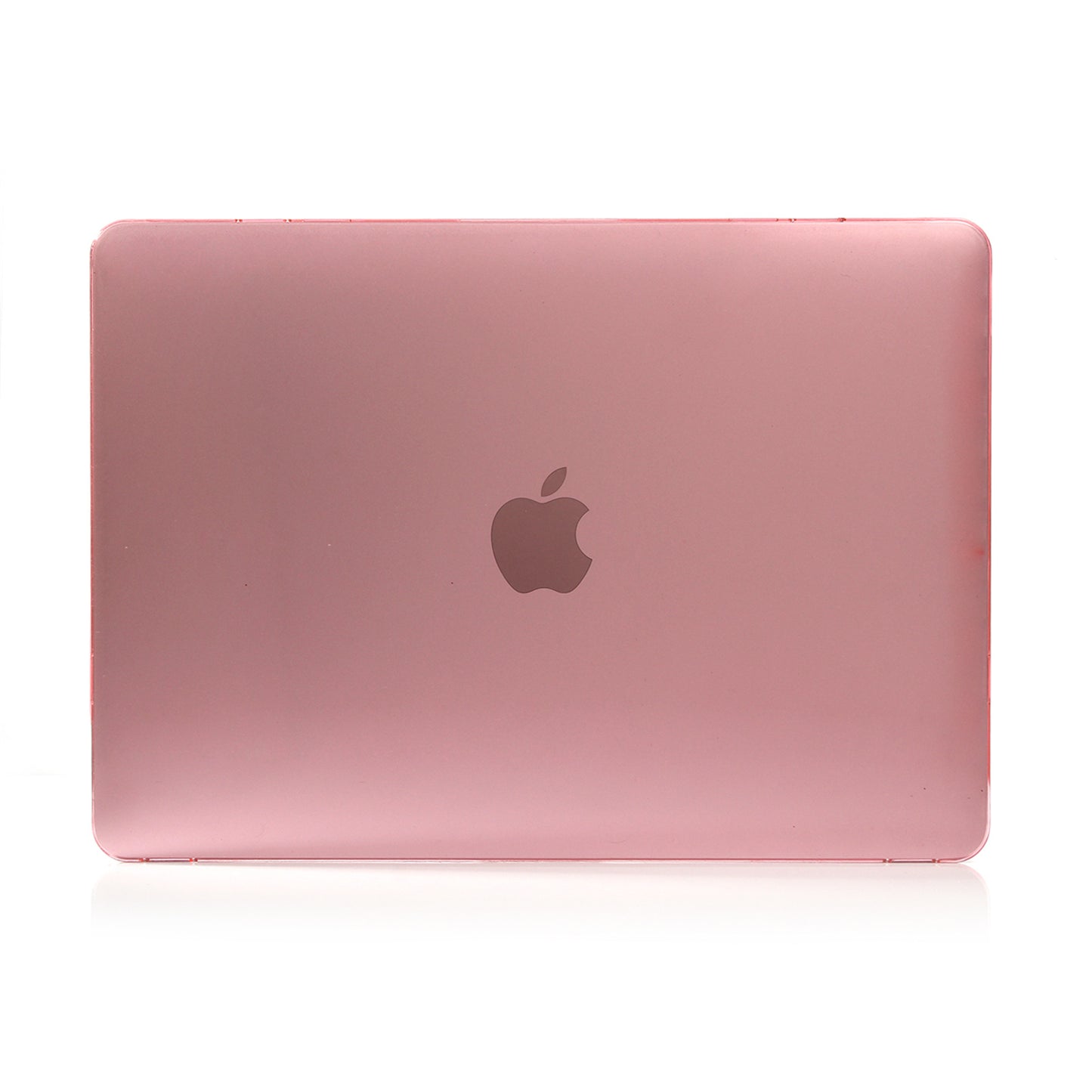 Shock Absorption Hard Shell for MacBook Pro 13 inch A1706 / A1708 / A1989 / A2159 / A2251 / A2289 / A2338, See-through Design Protective Cover - Pink