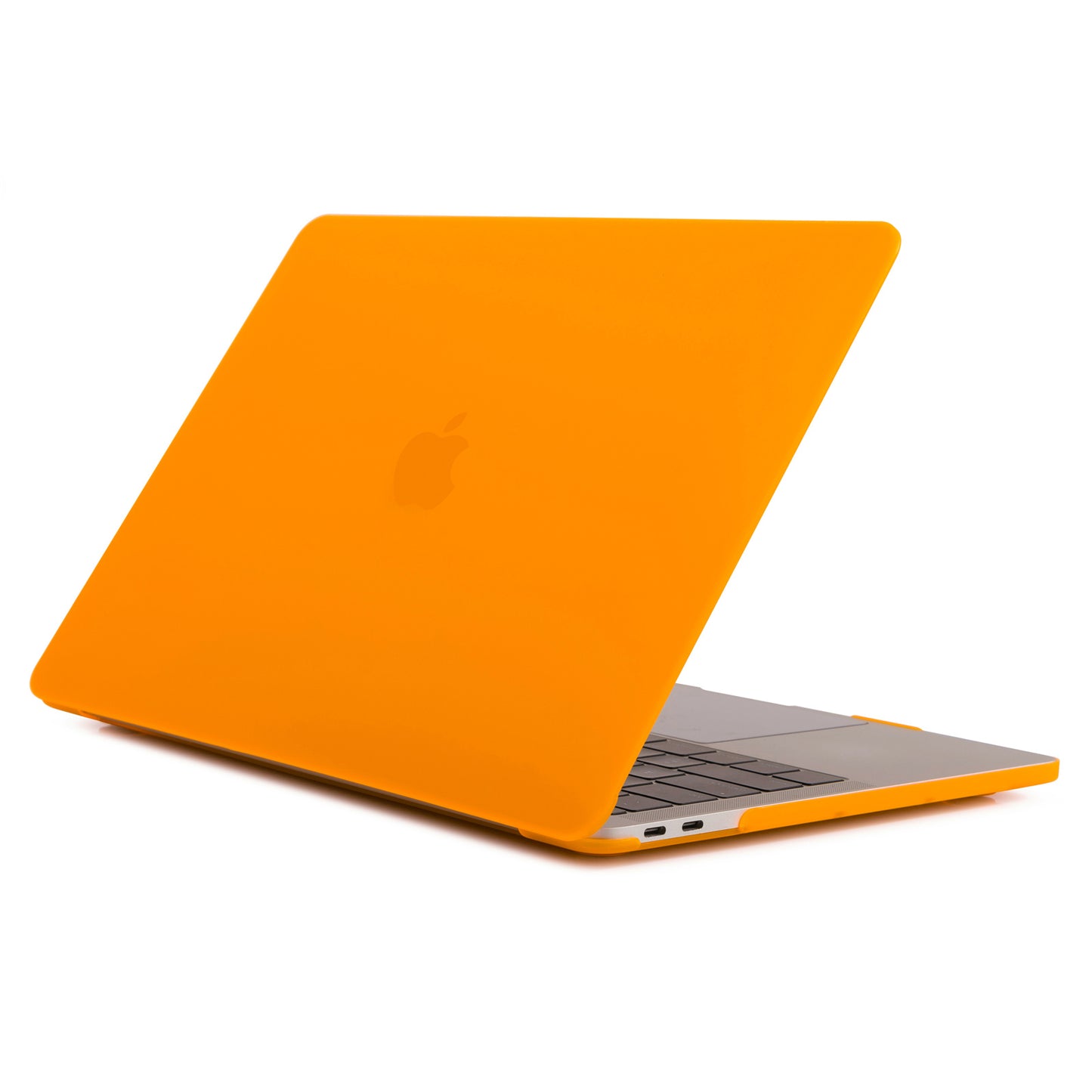 Matte PC Front and Back Protective Phone Case Mobile Phone Bag Shell for MacBook Pro 13 inch A1706 / A1708 / A1989 / A2159 / A2251 / A2289 / A2338 - Orange
