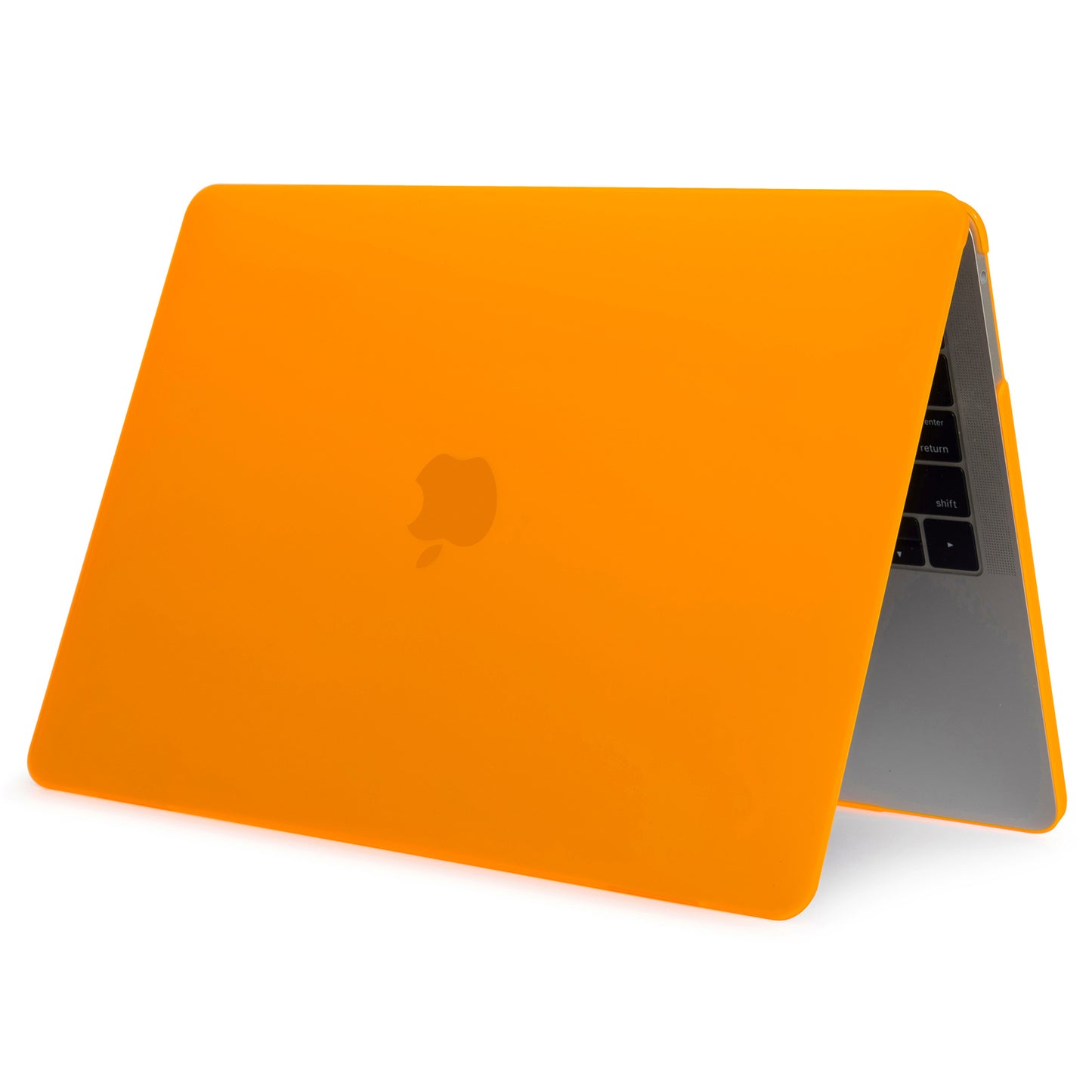 Matte PC Front and Back Protective Phone Case Mobile Phone Bag Shell for MacBook Pro 13 inch A1706 / A1708 / A1989 / A2159 / A2251 / A2289 / A2338 - Orange