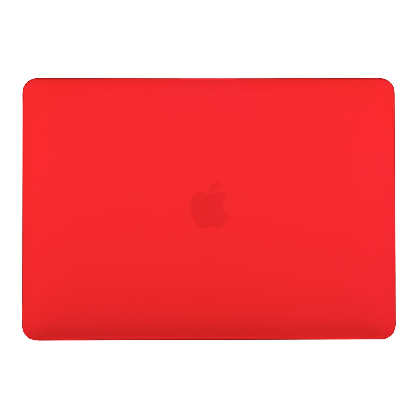 Matte PC Front and Back Protective Phone Case Mobile Phone Bag Shell for MacBook Pro 13 inch A1706 / A1708 / A1989 / A2159 / A2251 / A2289 / A2338 - Red
