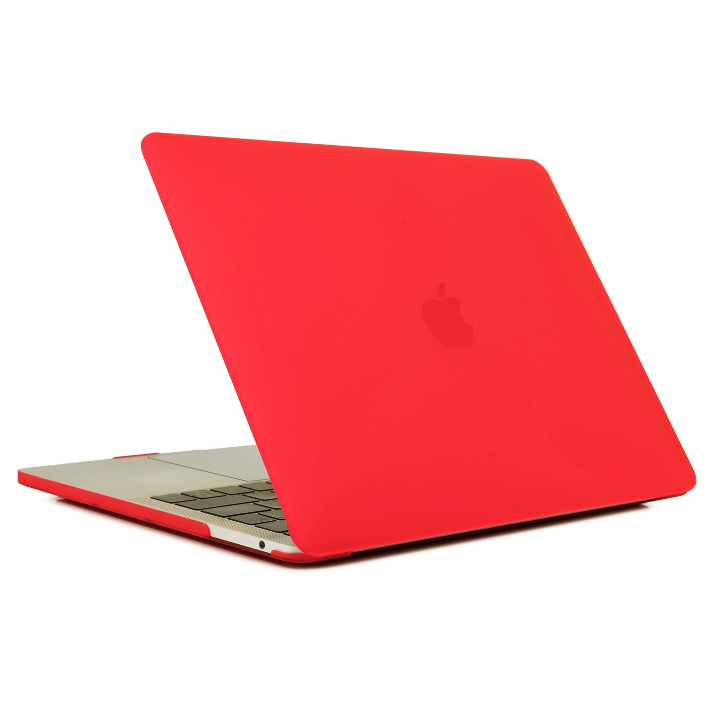 Matte PC Front and Back Protective Phone Case Mobile Phone Bag Shell for MacBook Pro 13 inch A1706 / A1708 / A1989 / A2159 / A2251 / A2289 / A2338 - Red
