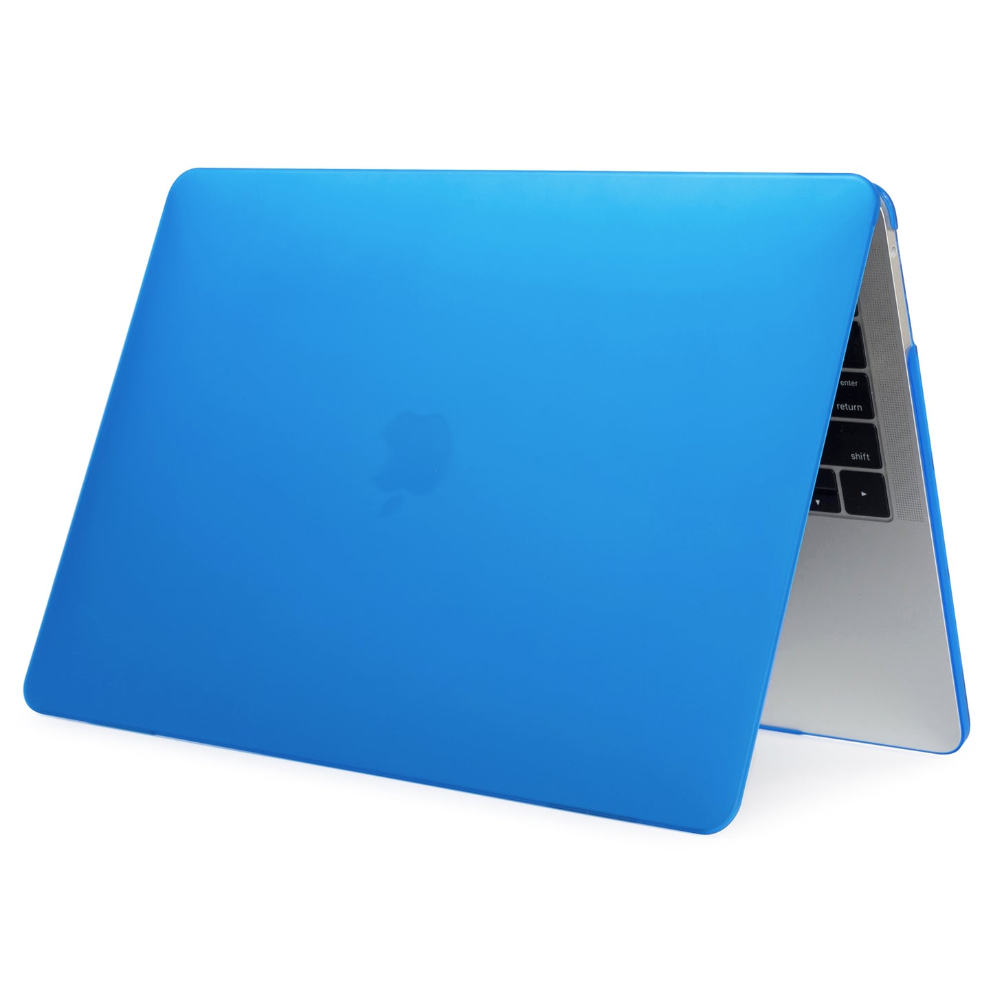 Matte PC Front and Back Protective Phone Case Mobile Phone Bag Shell for MacBook Pro 13 inch A1706 / A1708 / A1989 / A2159 / A2251 / A2289 / A2338 - Dark Blue