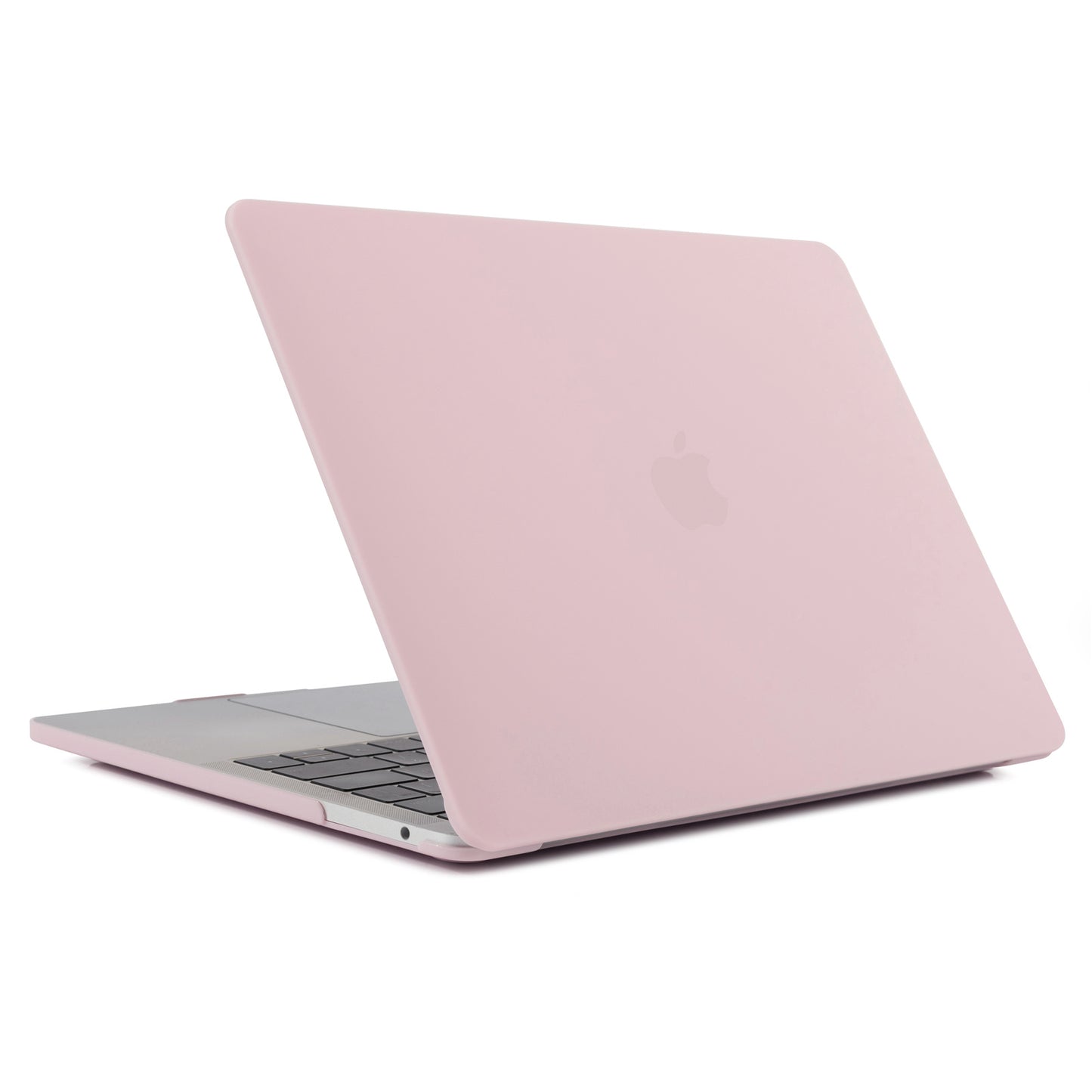 Matte PC Front and Back Protective Phone Case Mobile Phone Bag Shell for MacBook Pro 13 inch A1706 / A1708 / A1989 / A2159 / A2251 / A2289 / A2338 - Light Pink