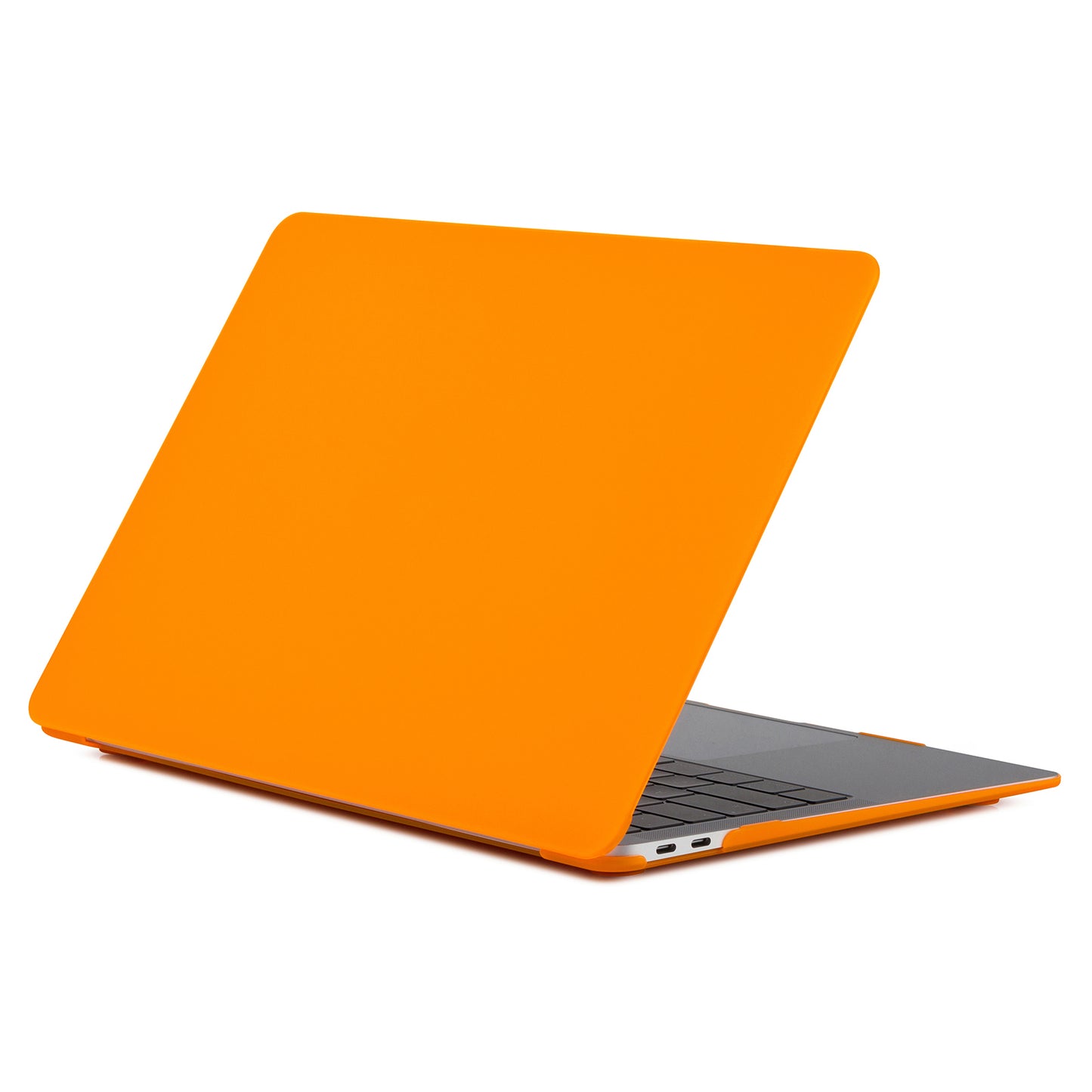 Matte Plastic Front and Back Protective Shell for MacBook Air 13" (2020) - Orange