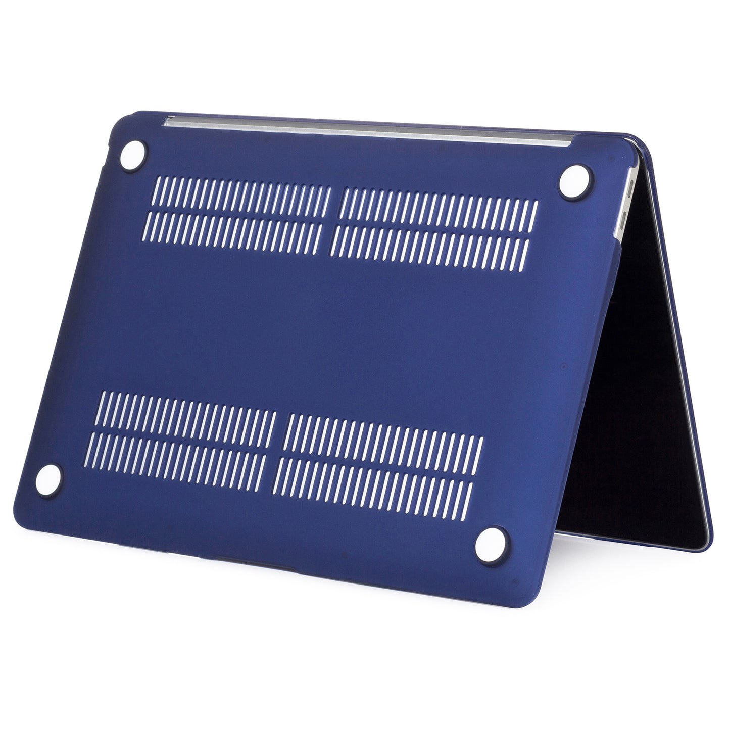 Matte Plastic Front and Back Protective Shell for MacBook Air 13" (2020) - Navy Blue