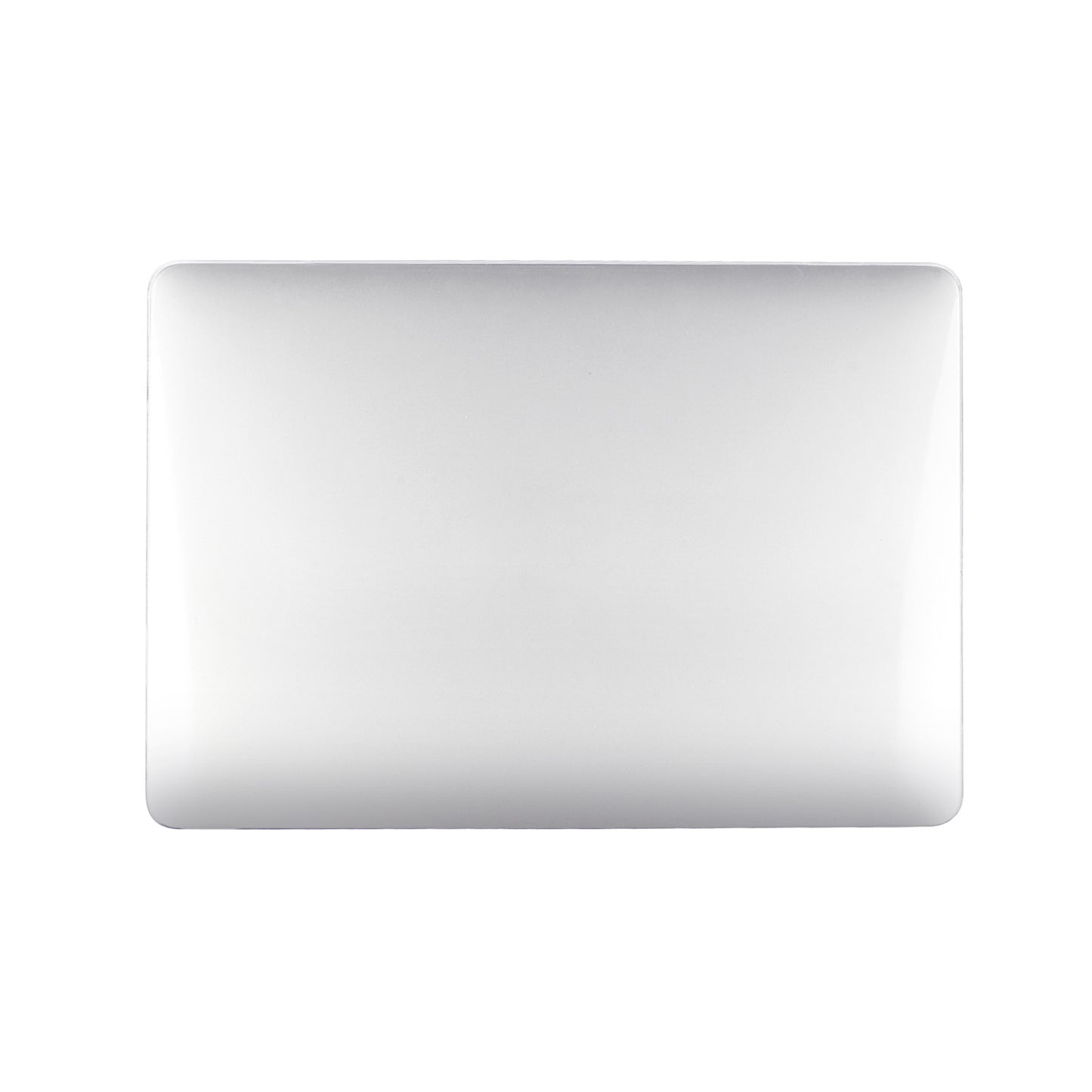 Front and Back Protective Shell Clear PC Cover with Hollow-out Bottom for MacBook Pro 14.2-inch (A2442) 2021 - Transparent
