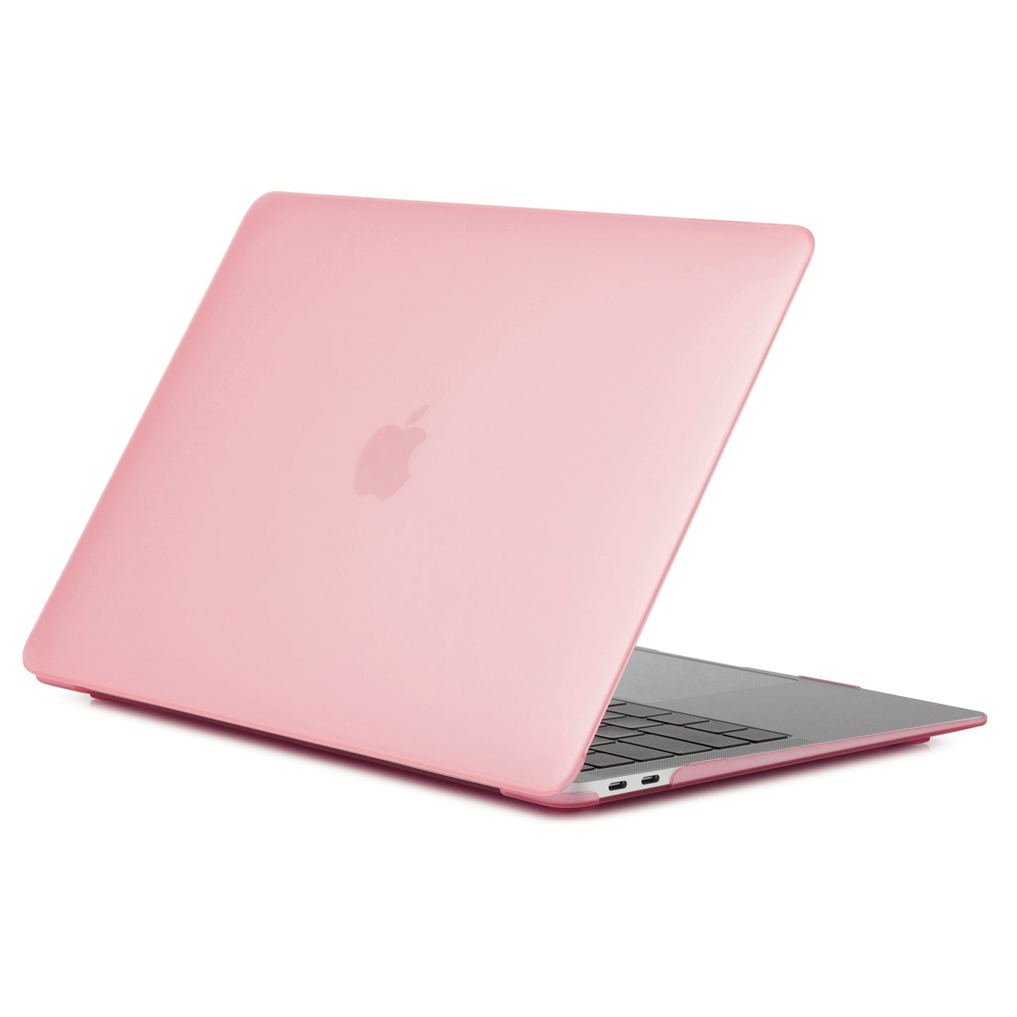 For MacBook Pro 16 inch (2021) (A2485) Scratch-resistant Matte PC Front and Back Protective Shell - Pink