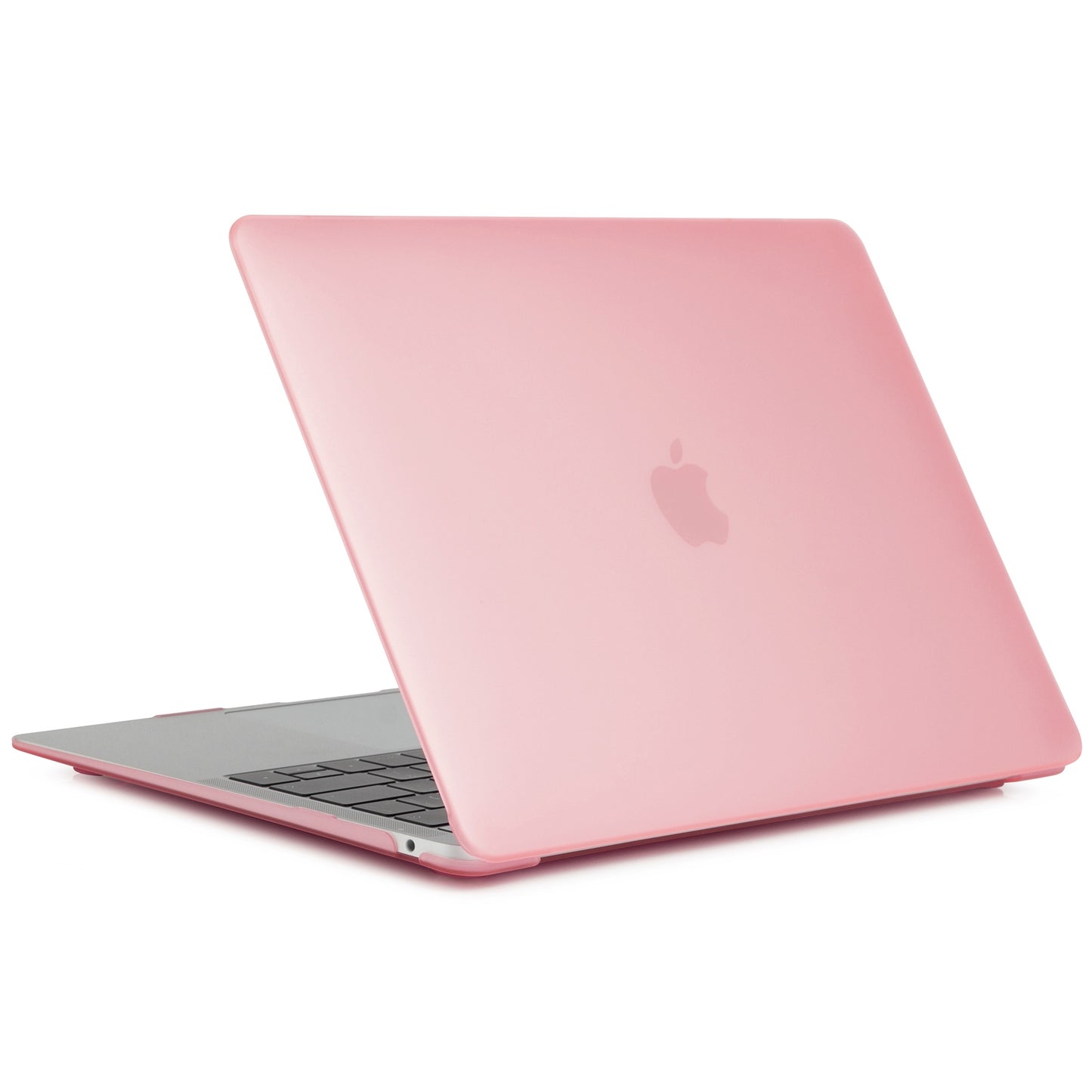 For MacBook Pro 16 inch (2021) (A2485) Scratch-resistant Matte PC Front and Back Protective Shell - Pink