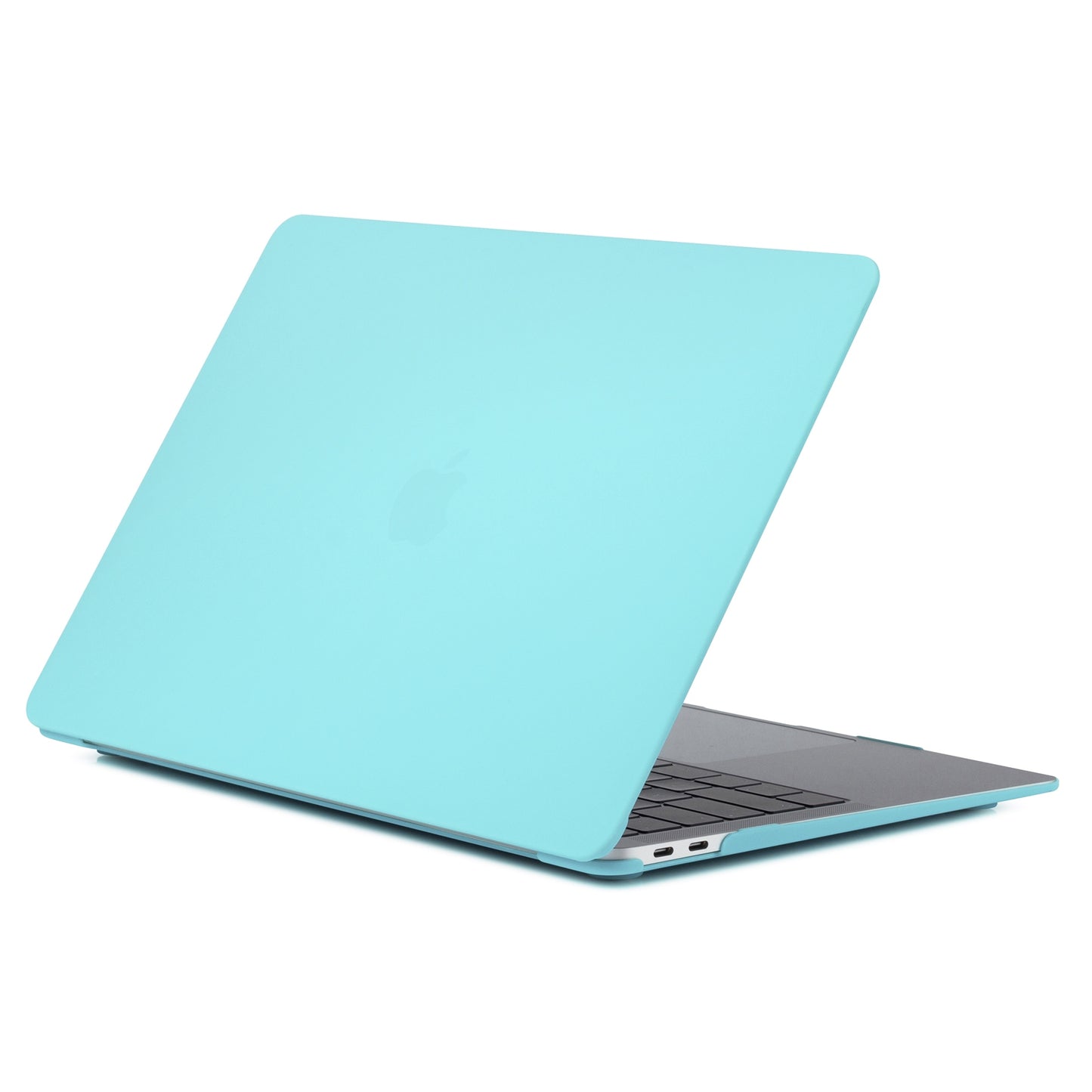 For MacBook Pro 16 inch (2021) (A2485) Scratch-resistant Matte PC Front and Back Protective Shell - Blue