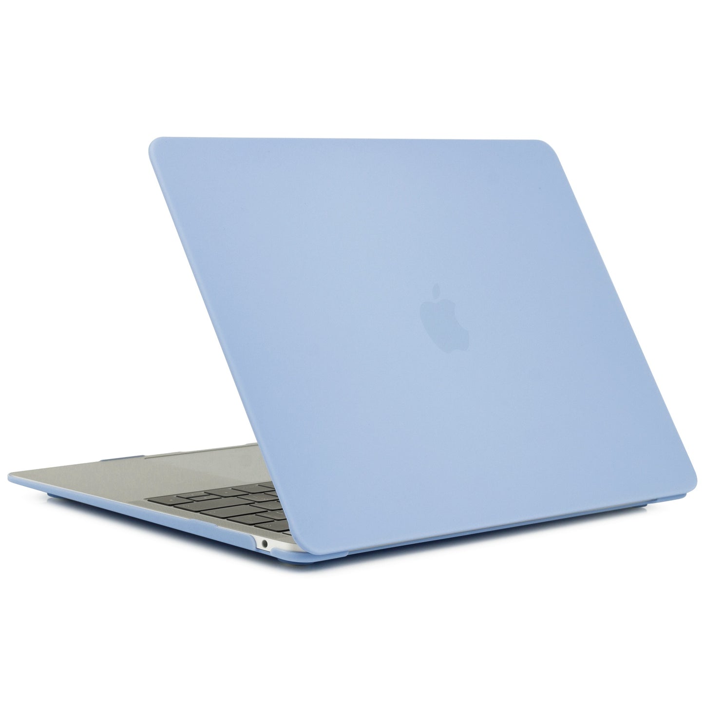 For MacBook Pro 16 inch (2021) (A2485) Scratch-resistant Matte PC Front and Back Protective Shell - Baby Blue