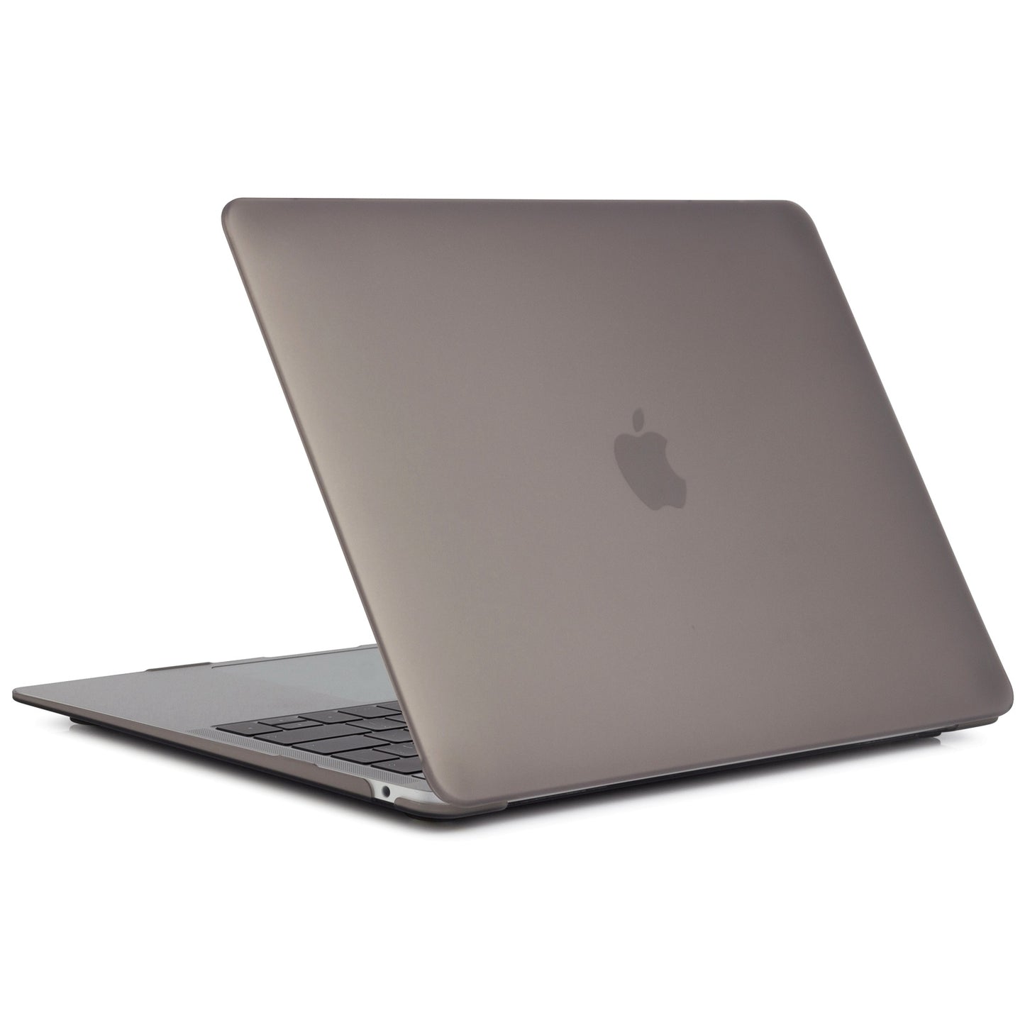 For MacBook Pro 14 inch (2021) (A2442) Anti-fingerprint Matte PC Front and Back Protective Shell - Grey