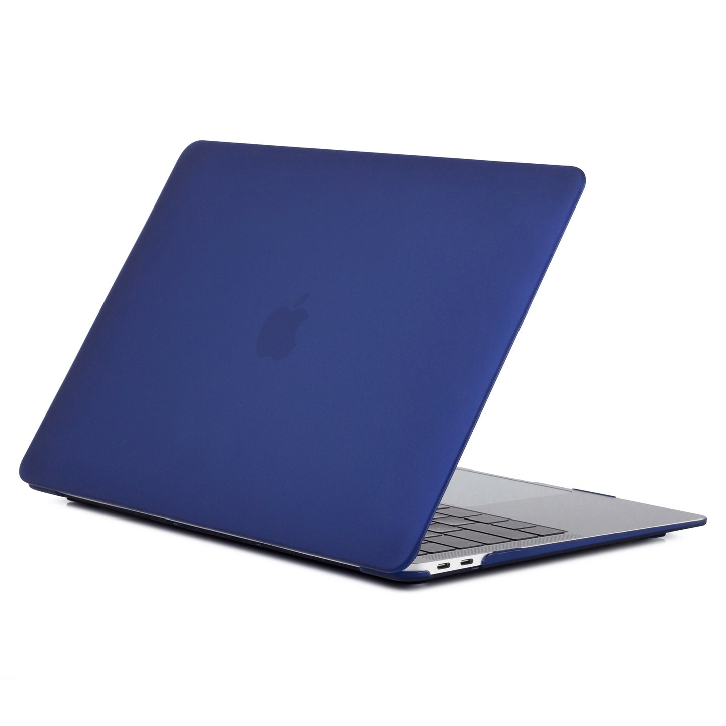 For MacBook Pro 14 inch (2021) (A2442) Anti-fingerprint Matte PC Front and Back Protective Shell - Sapphire