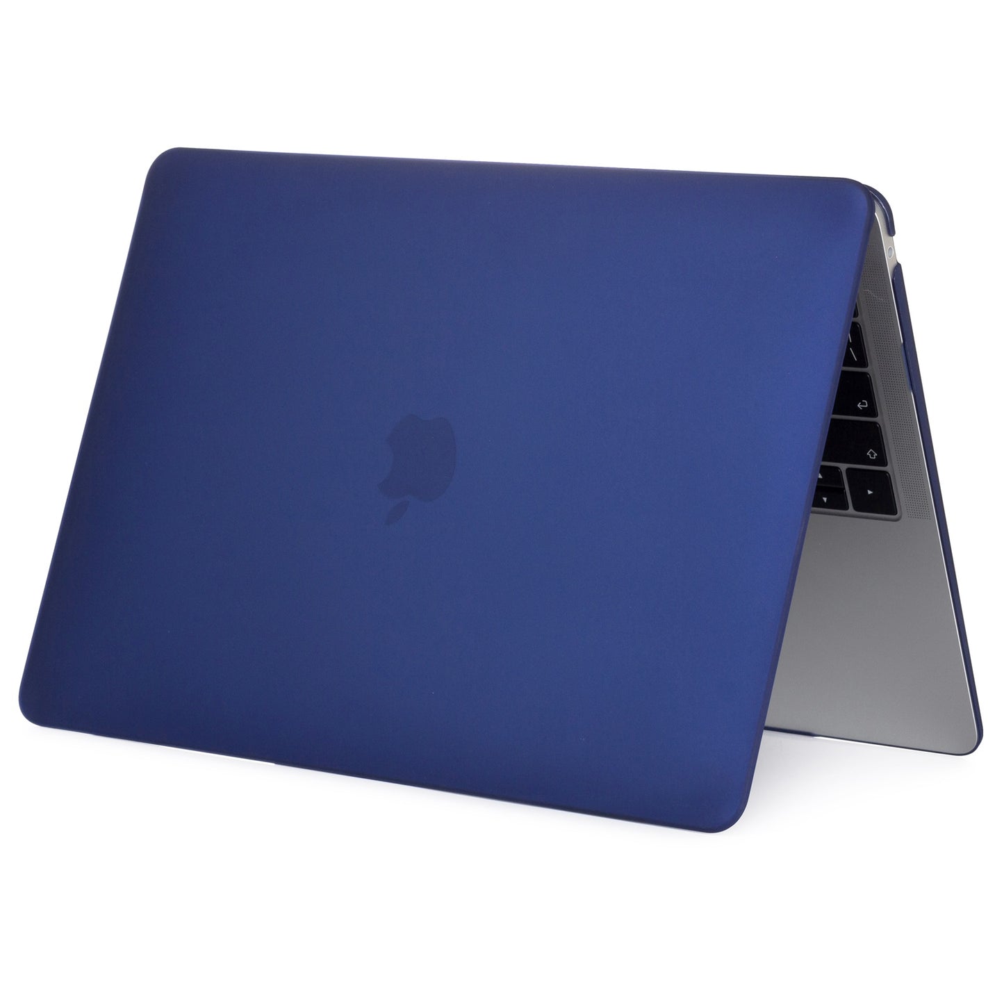 For MacBook Pro 14 inch (2021) (A2442) Anti-fingerprint Matte PC Front and Back Protective Shell - Sapphire