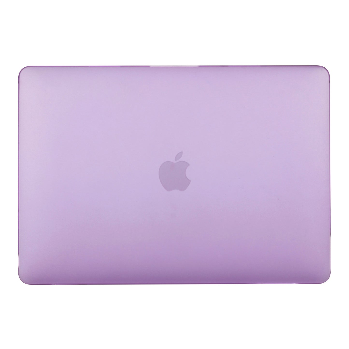For MacBook Pro 14 inch (2021) (A2442) Anti-fingerprint Matte PC Front and Back Protective Shell - Purple