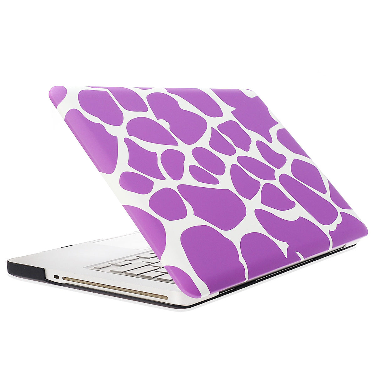 Pattern Printing Hard PC Protective Laptop Case Cover for MacBook 16 Pro (A2141) - Purple/Leopard