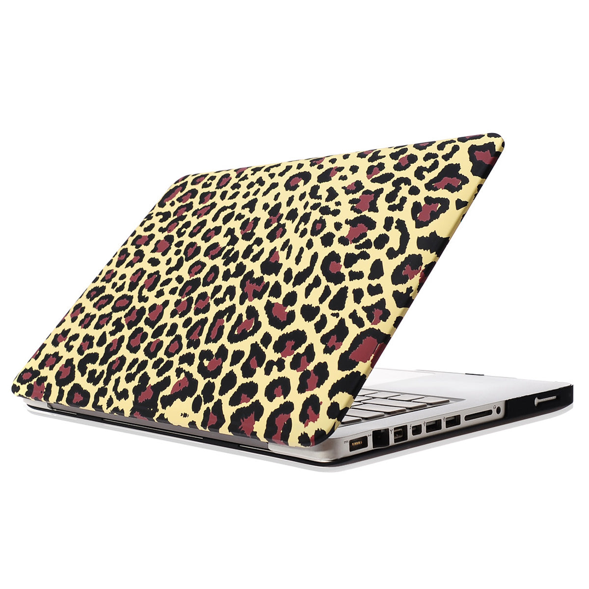 Pattern Printing Hard PC Protective Laptop Case Cover for MacBook 16 Pro (A2141) - Brown/Leopard