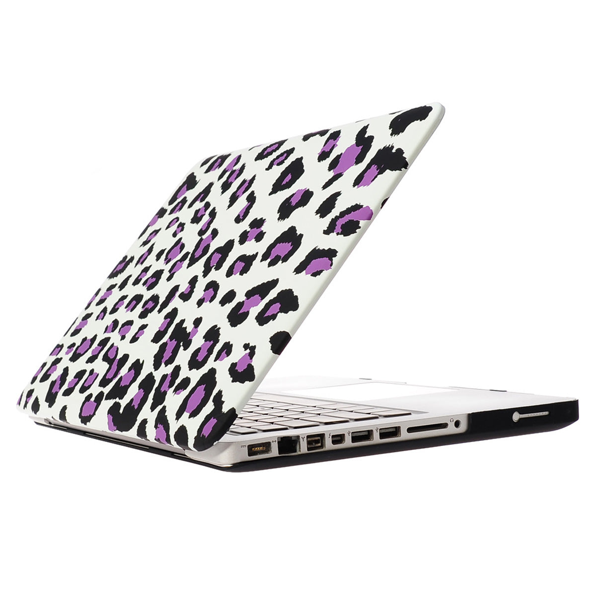 Pattern Printing Hard PC Protective Laptop Case Cover for MacBook 16 Pro (A2141) - White/Leopard