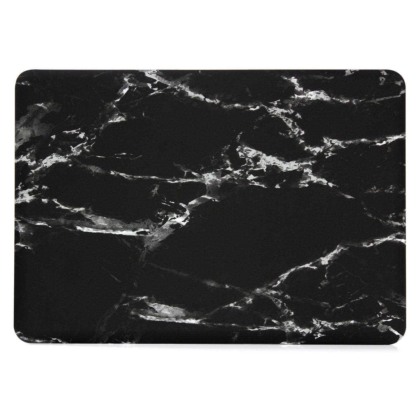 Pattern Printing Hard PC Protective Laptop Case Cover for MacBook 16 Pro (A2141) - Black/White/Marble