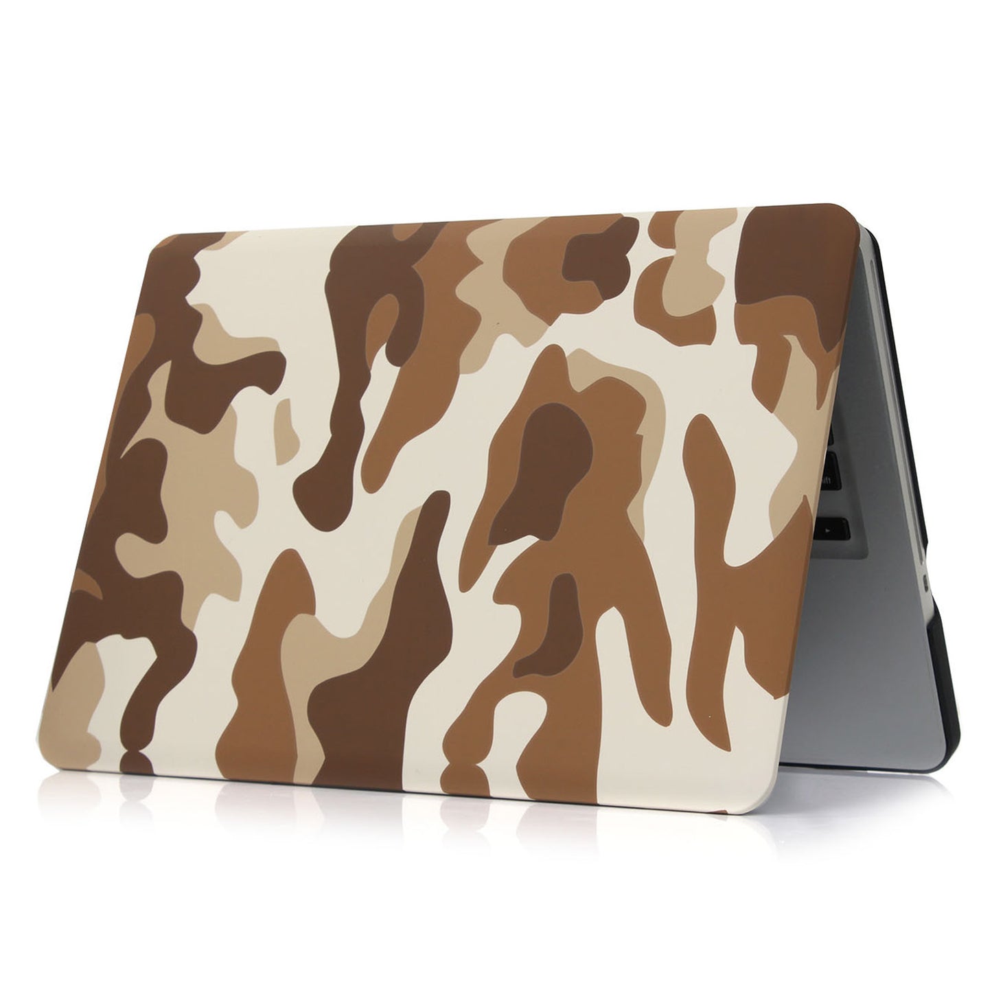 Pattern Printing Hard PC Protective Laptop Case Cover for MacBook 16 Pro (A2141) - Brown/Camouflage