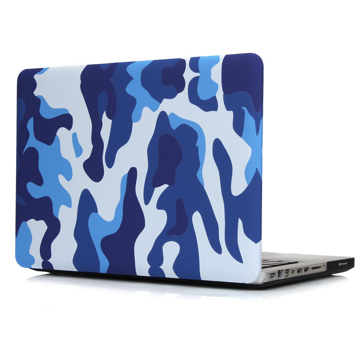 Pattern Printing Hard PC Protective Laptop Case Cover for MacBook 16 Pro (A2141) - Blue/Camouflage