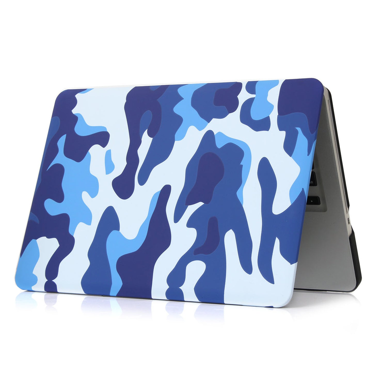 Pattern Printing Hard PC Protective Laptop Case Cover for MacBook 16 Pro (A2141) - Blue/Camouflage