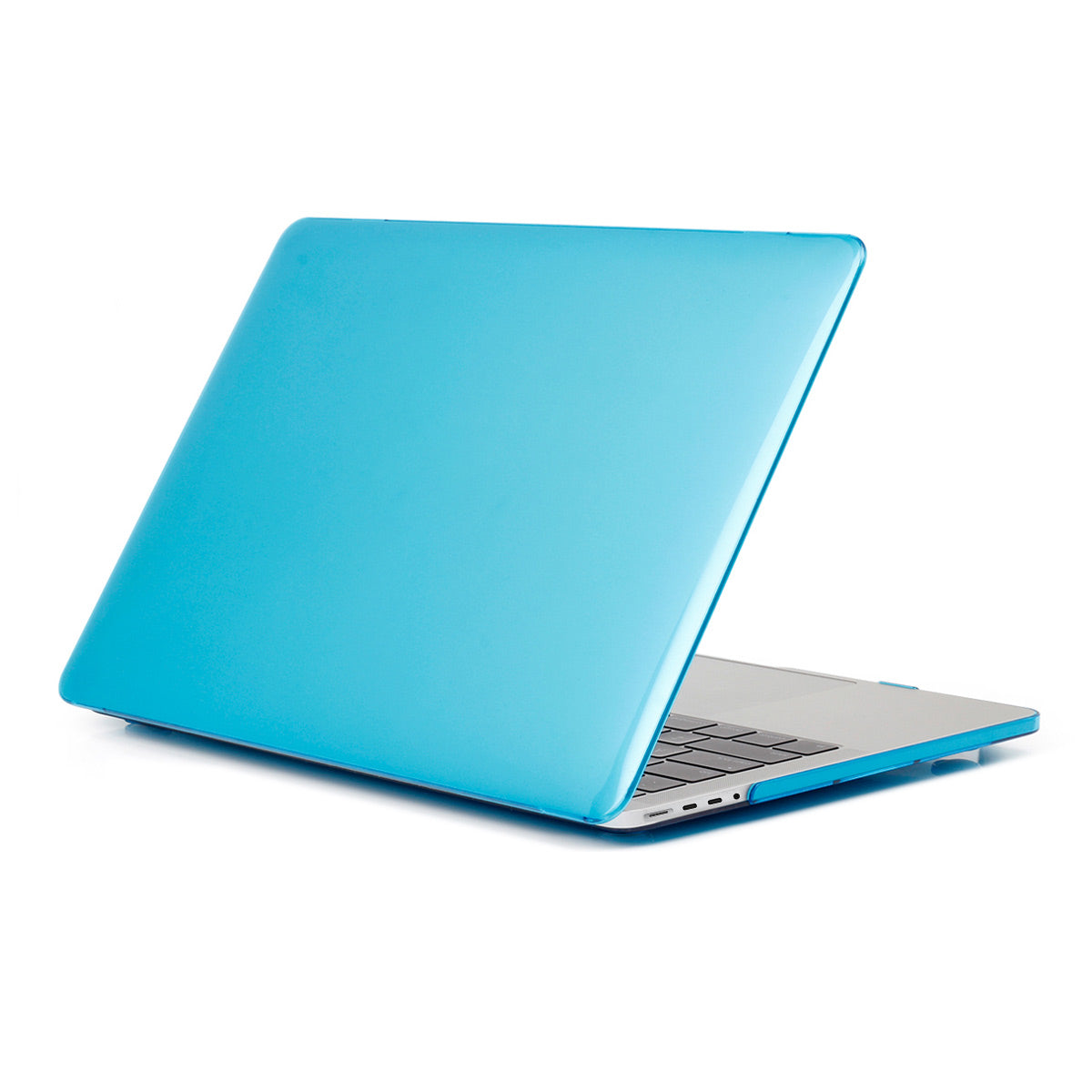Crystal PC Split Design Front and Back Protective Shell for MacBook Pro 14 inch (2021) A2442 - Baby Blue