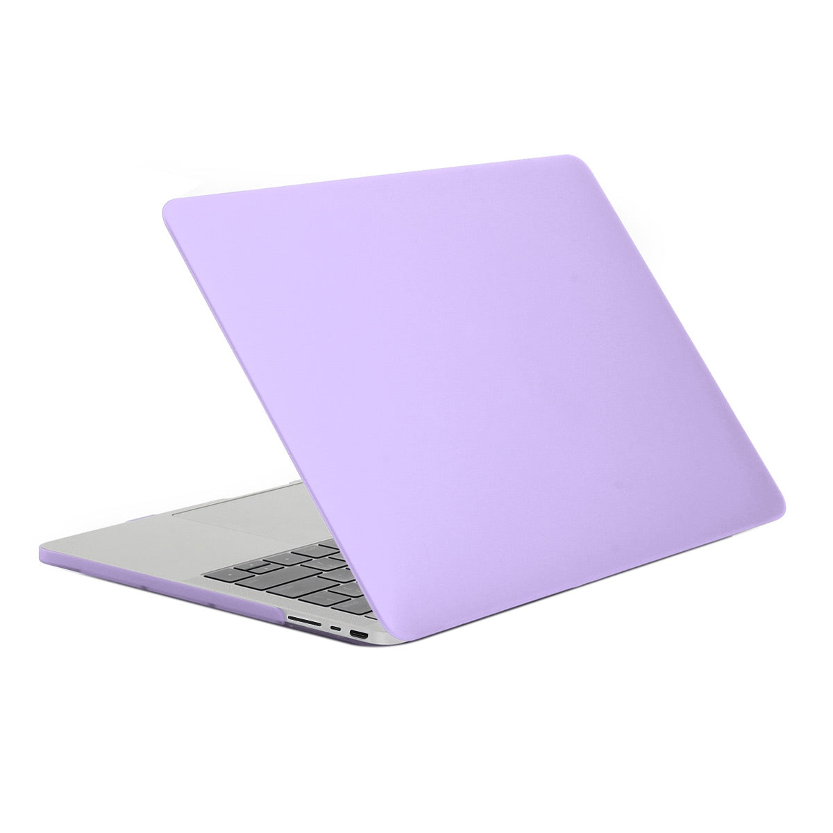 Fall-proof Matte PC Front and Back Protective Shell for MacBook Pro 16 inch (2021) A2485 - Purple