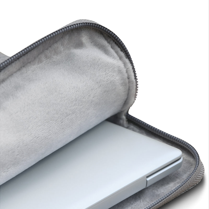 Anti-dust Ultra-thin Laptop Case Fashionable 14-inch Laptop Sleeve with Smooth Zipper