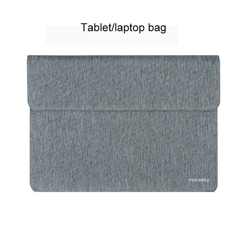14 inch Notebook Sleeve Bag Ultra-thin Double Layer Oxford Cloth Shockproof Laptop Carrying Pouch