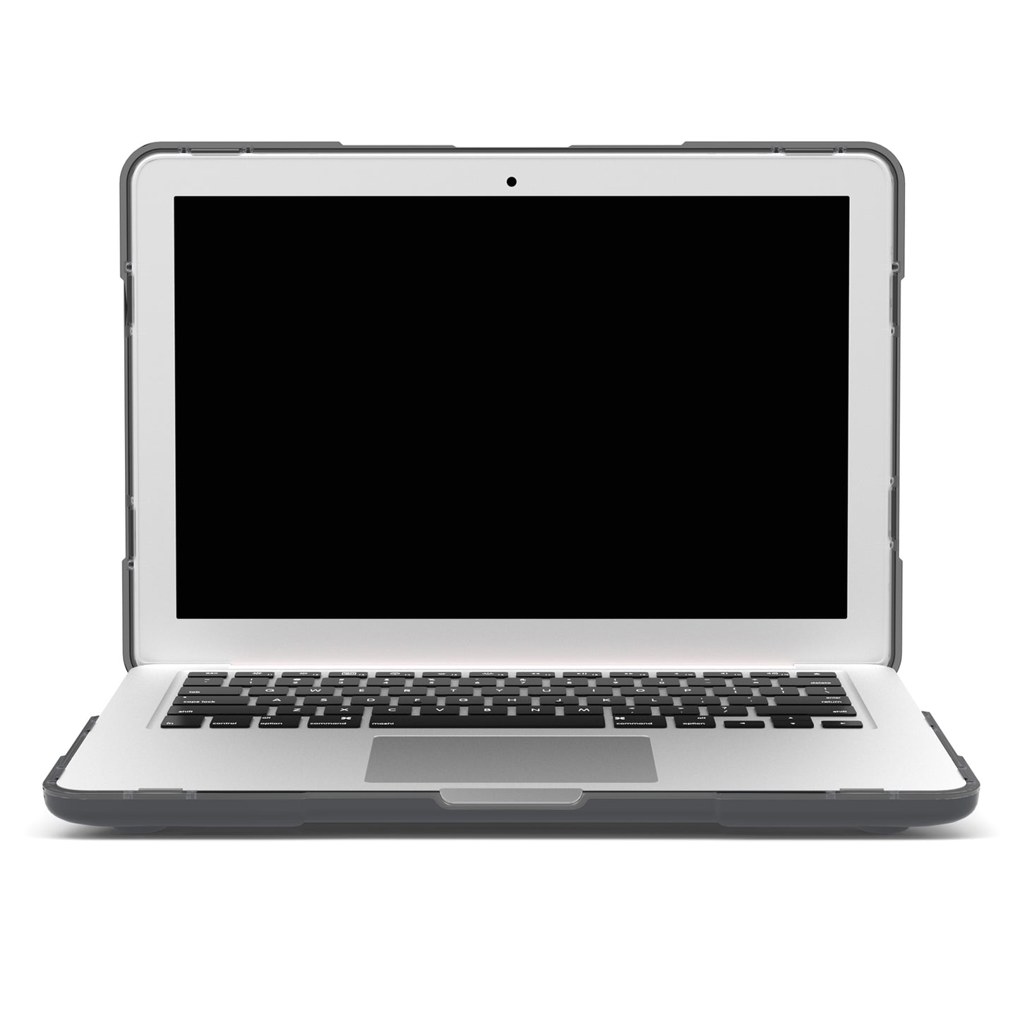 Hard PC Laptop Case Notebook Computer Cover with Supporting Stand Feet for MacBook Pro 15-inch / Pro Retina 15-inch A1398 - Grey