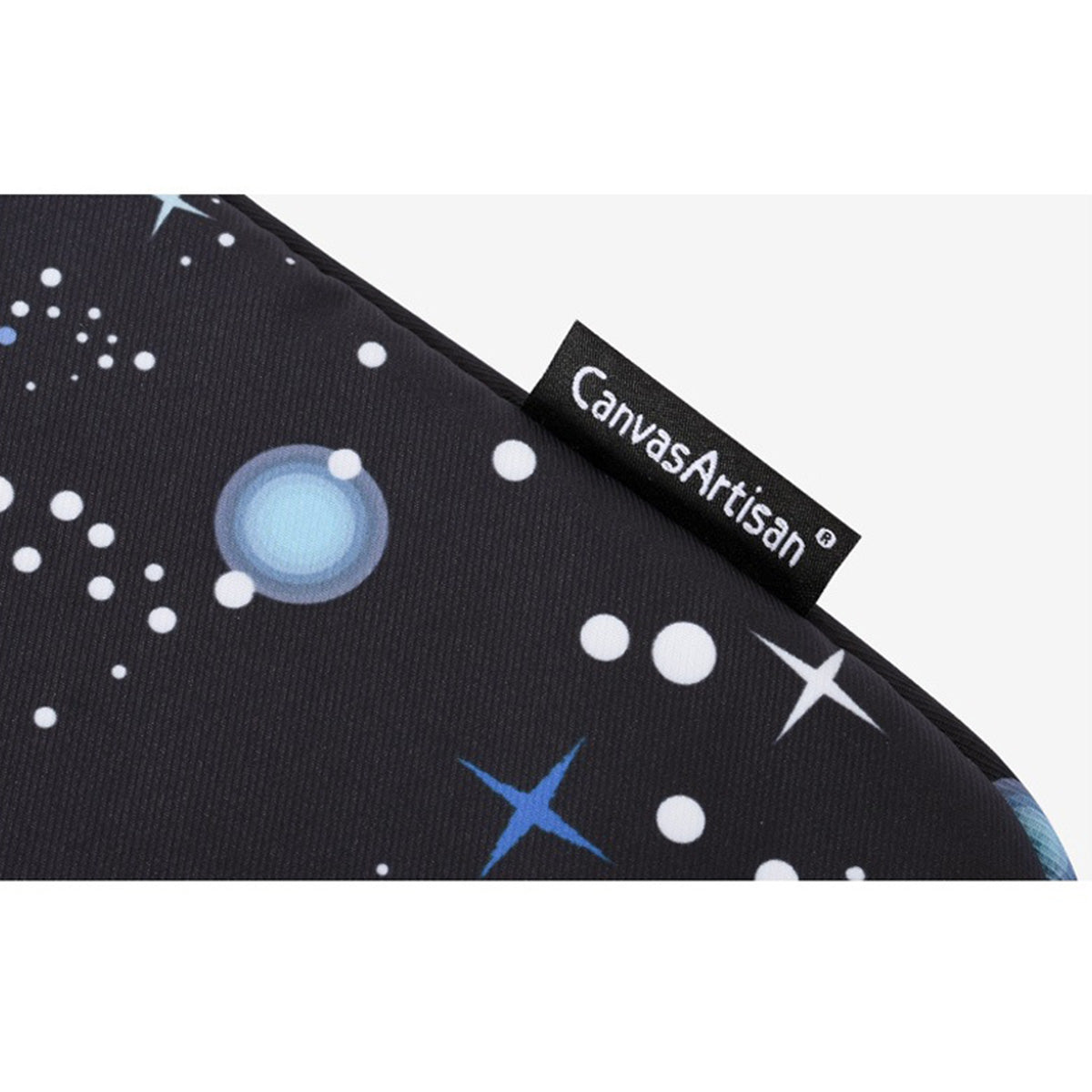 H16-11 Laptop Sleeve Bag Starry Sky Pattern Notebook Carrying Case for 13-inch Laptop - Black