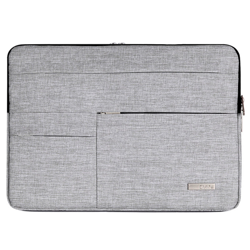 Canvasartisan L2-02 15-inch Notebook Protective Case Sleeve Slim Light Business Style Laptop Carrying Bag - Light Grey